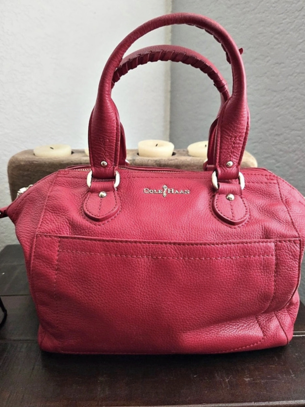 🔥Cole Haan Satchel in Red